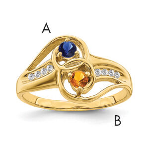 14k Family Jewelry Ring Mounting-XMR93/2