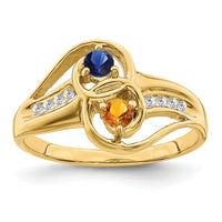 14k Family Jewelry Ring Mounting-XMR93/2