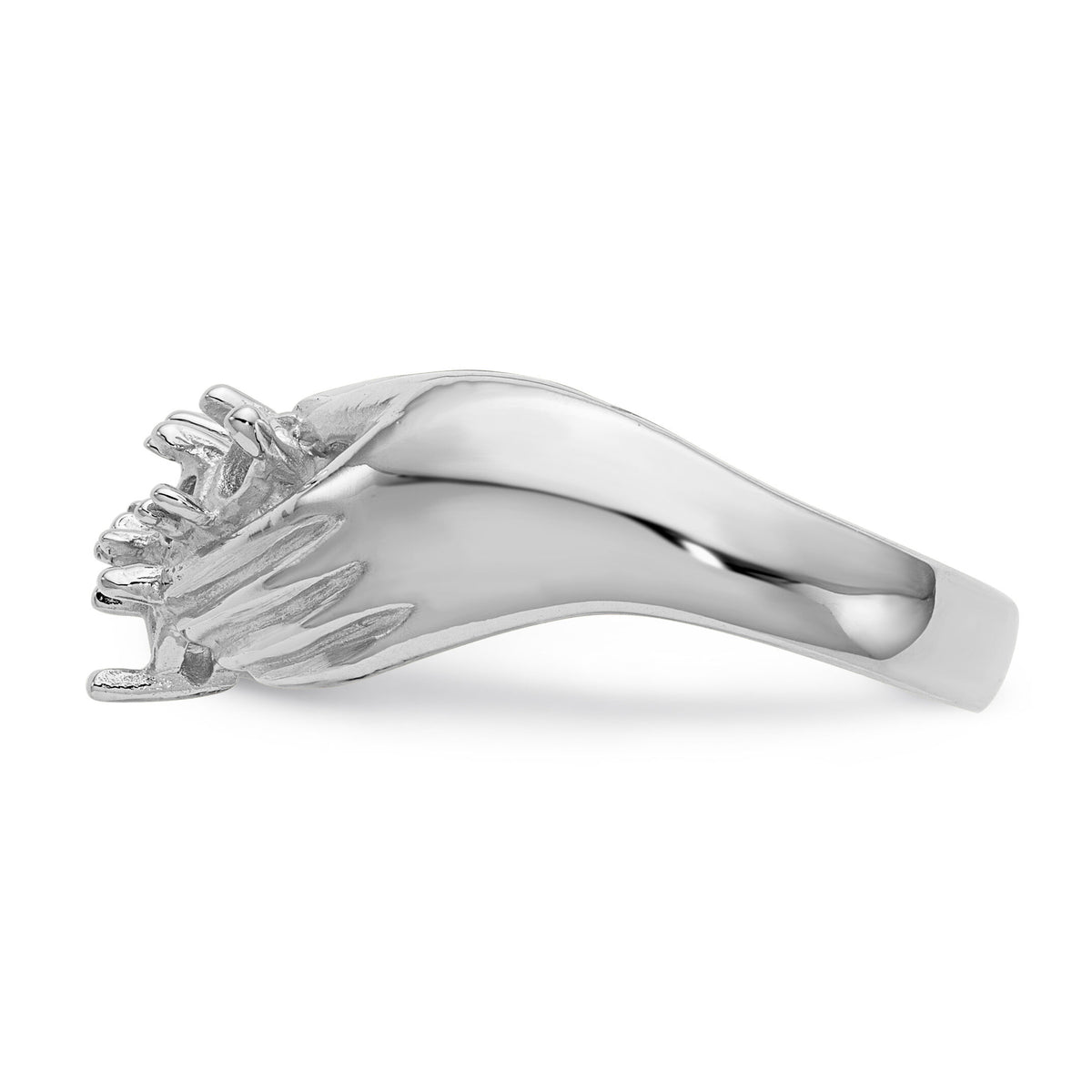 14k White Gold 5 Stone Family Ring Mounting-XMRW51/5