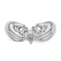 14k White Gold 5 Stone Family Ring Mounting-XMRW51/5