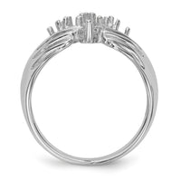 14k White Gold 7 Stone Family Ring Mounting-XMRW51/7
