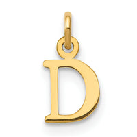 14ky Cutout Letter D Initial Pendant-XNA1160Y/D
