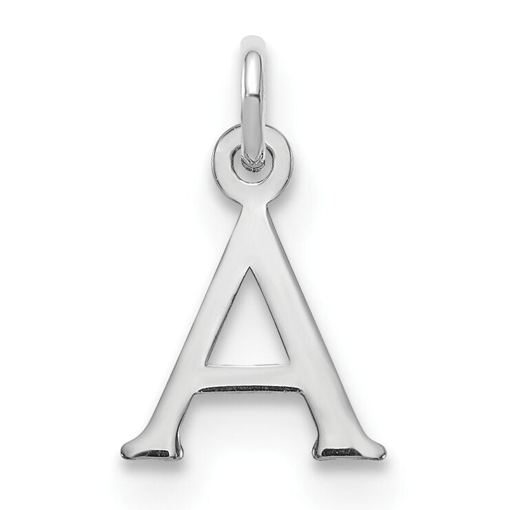 14kw Cutout Letter A Initial Pendant-XNA1160W/A
