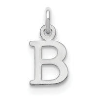 14kw Cutout Letter B Initial Pendant-XNA1160W/B
