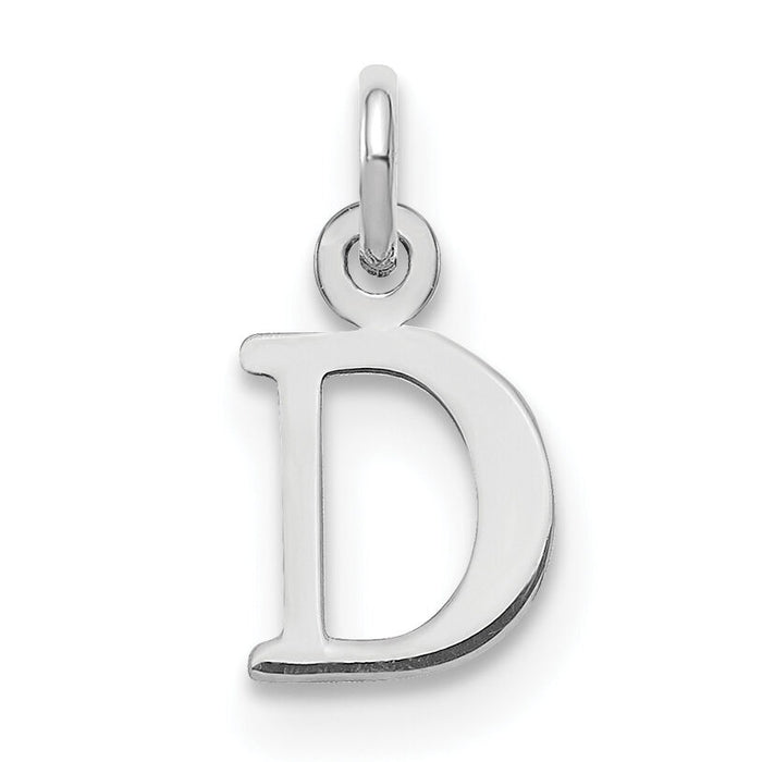 14kw Cutout Letter D Initial Pendant-XNA1160W/D