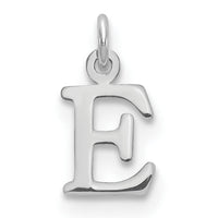 14kw Cutout Letter E Initial Pendant-XNA1160W/E