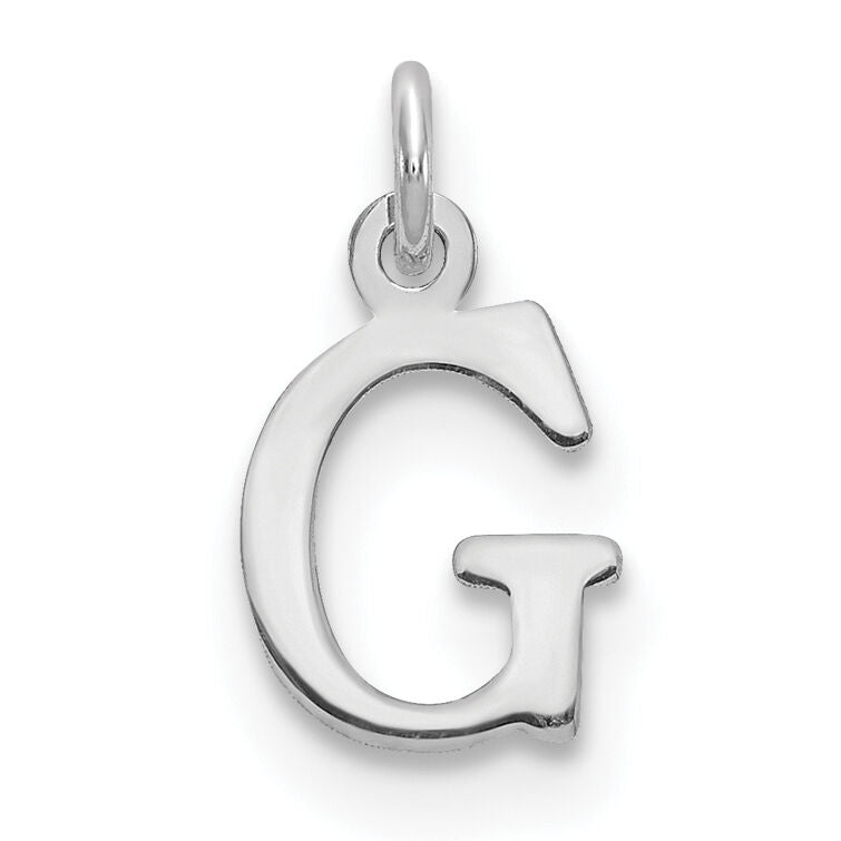 14kw Cutout Letter G Initial Pendant-XNA1160W/G