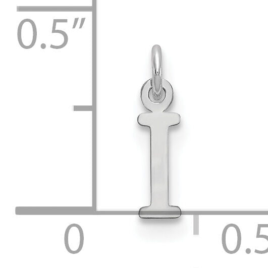14kw Cutout Letter I Initial Pendant-XNA1160W/I