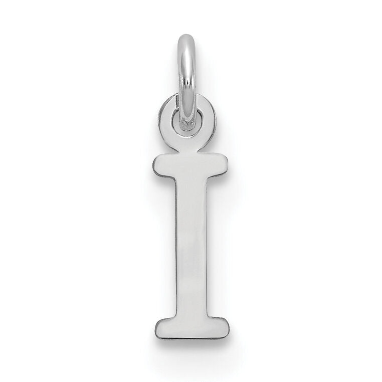 14kw Cutout Letter I Initial Pendant-XNA1160W/I