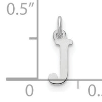 14kw Cutout Letter J Initial Pendant-XNA1160W/J