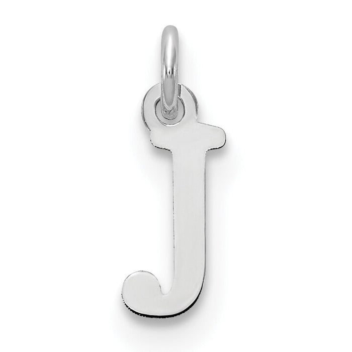 14kw Cutout Letter J Initial Pendant-XNA1160W/J