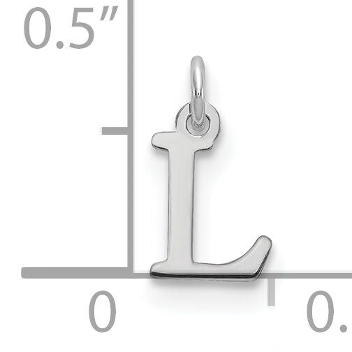14kw Cutout Letter L Initial Pendant-XNA1160W/L
