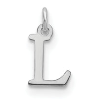 14kw Cutout Letter L Initial Pendant-XNA1160W/L