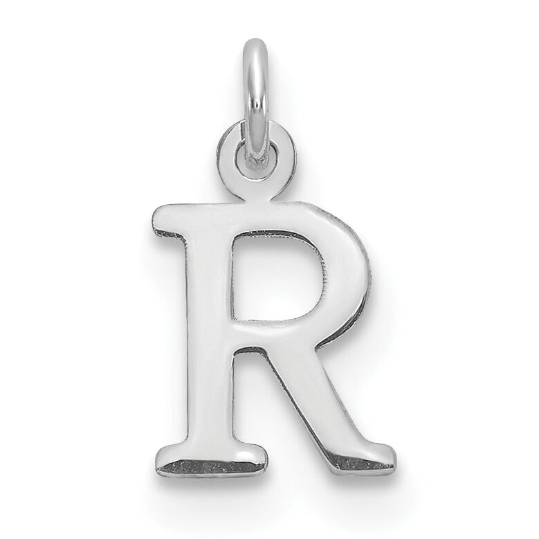 14kw Cutout Letter R Initial Pendant-XNA1160W/R