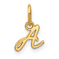 14KY Upper case Letter A Initial Charm-XNA1305Y/A