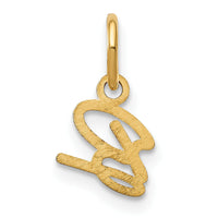 14KY Upper case Letter B Initial Charm-XNA1305Y/B