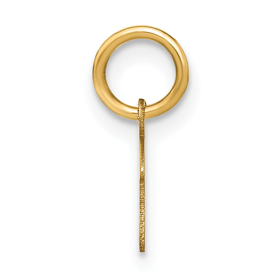 14KY Upper case Letter F Initial Charm-XNA1305Y/F