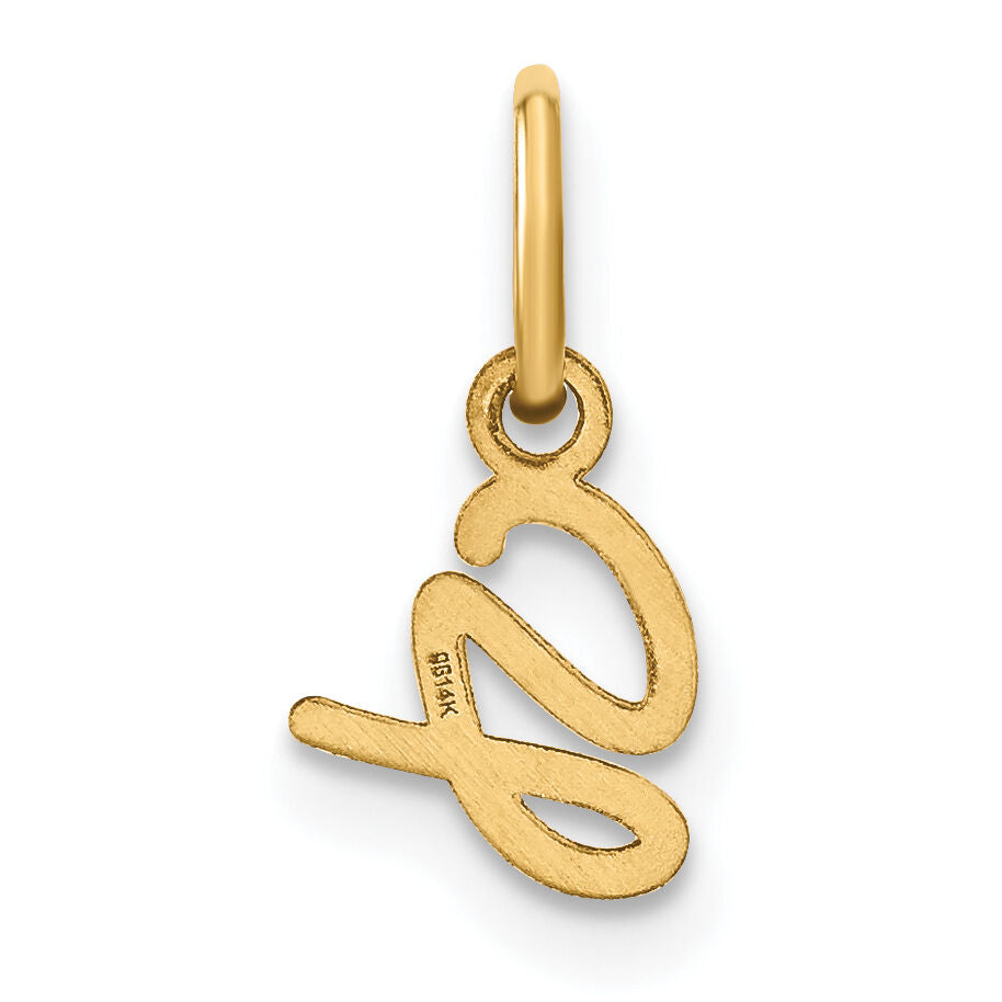 14KY Upper case Letter G Initial Charm-XNA1305Y/G