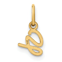 14KY Upper case Letter G Initial Charm-XNA1305Y/G