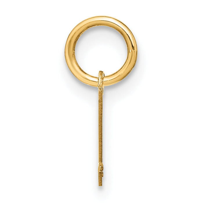14KY Upper case Letter L Initial Charm-XNA1305Y/L