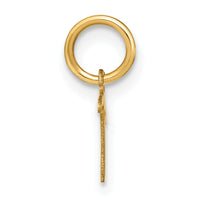 14KY Upper case Letter T Initial Charm-XNA1305Y/T