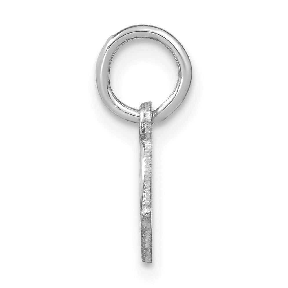 14KW Upper case Letter D Initial Charm-XNA1305W/D