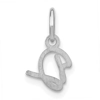 14KW Upper case Letter D Initial Charm-XNA1305W/D