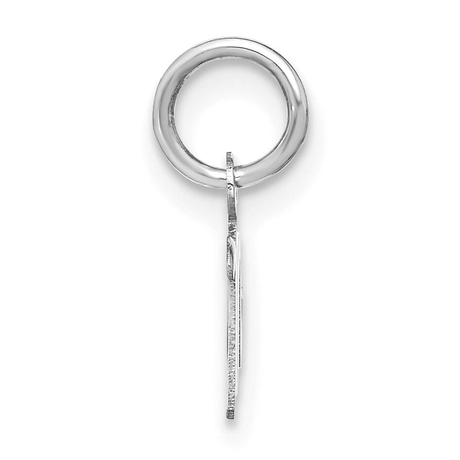 14KW Upper case Letter M Initial Charm-XNA1305W/M