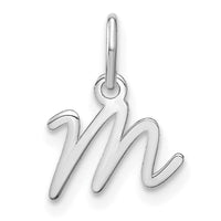 14KW Upper case Letter M Initial Charm-XNA1305W/M