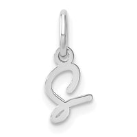 14KW Upper case Letter S Initial Charm-XNA1305W/S
