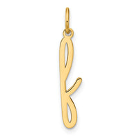 14KY Lower case Letter F Initial Charm-XNA1307Y/F