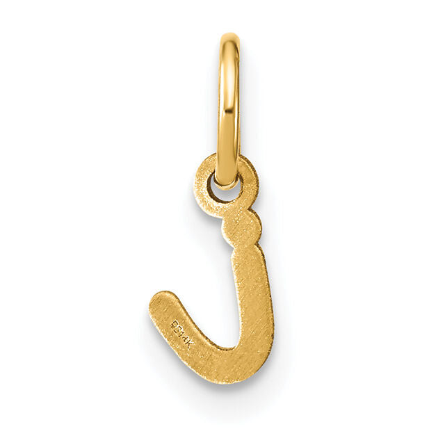 14KY Lower case Letter I Initial Charm-XNA1307Y/I