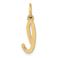 14KY Lower case Letter L Initial Charm-XNA1307Y/L
