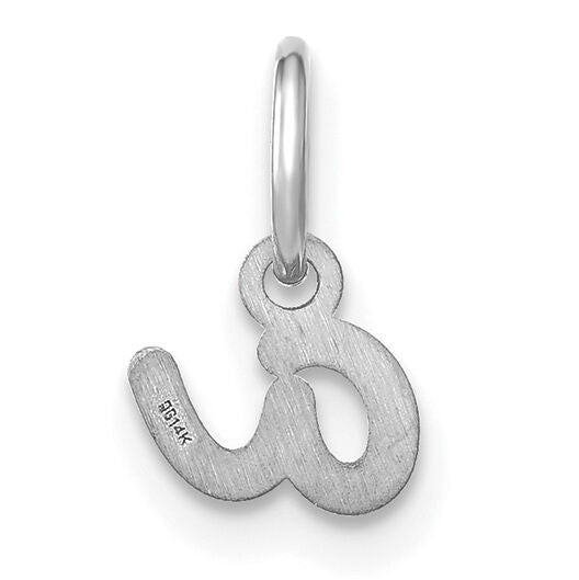14KW Lower case Letter A Initial Charm-XNA1307W/A
