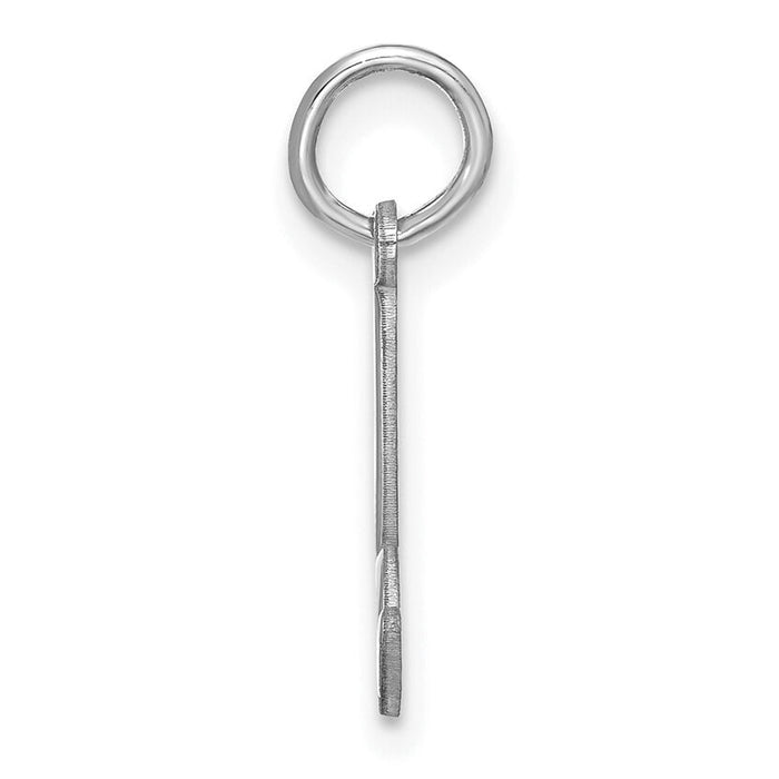 14KW Lower case Letter B Initial Charm-XNA1307W/B