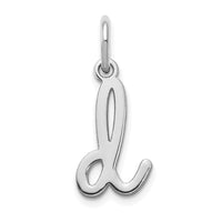 14KW Lower case Letter D Initial Charm-XNA1307W/D