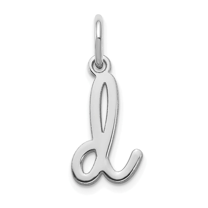 14KW Lower case Letter D Initial Charm-XNA1307W/D