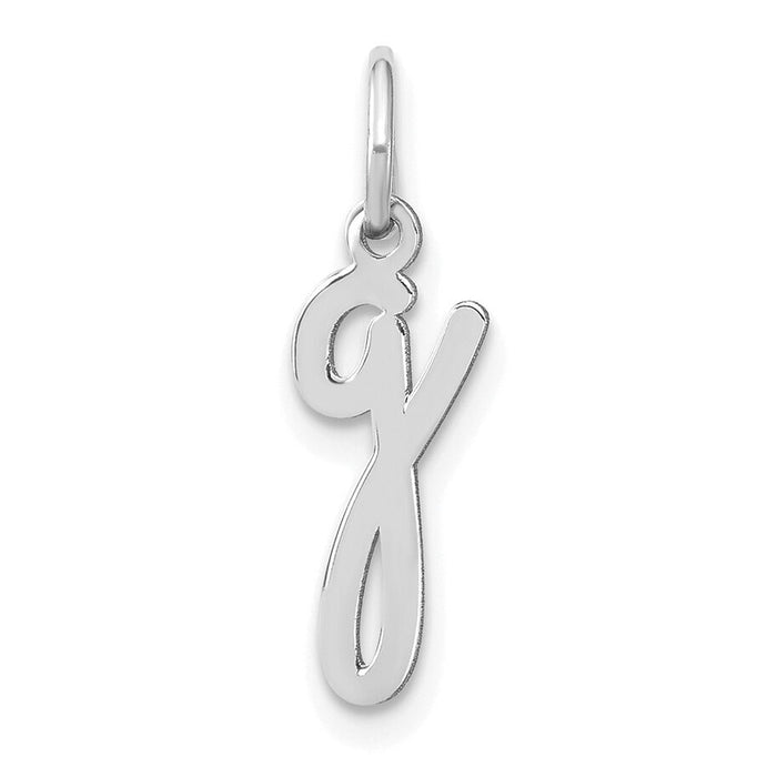 14KW Lower case Letter G Initial Charm-XNA1307W/G