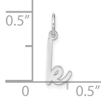 14KW Lower case Letter K Initial Charm-XNA1307W/K