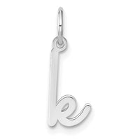 14KW Lower case Letter K Initial Charm-XNA1307W/K