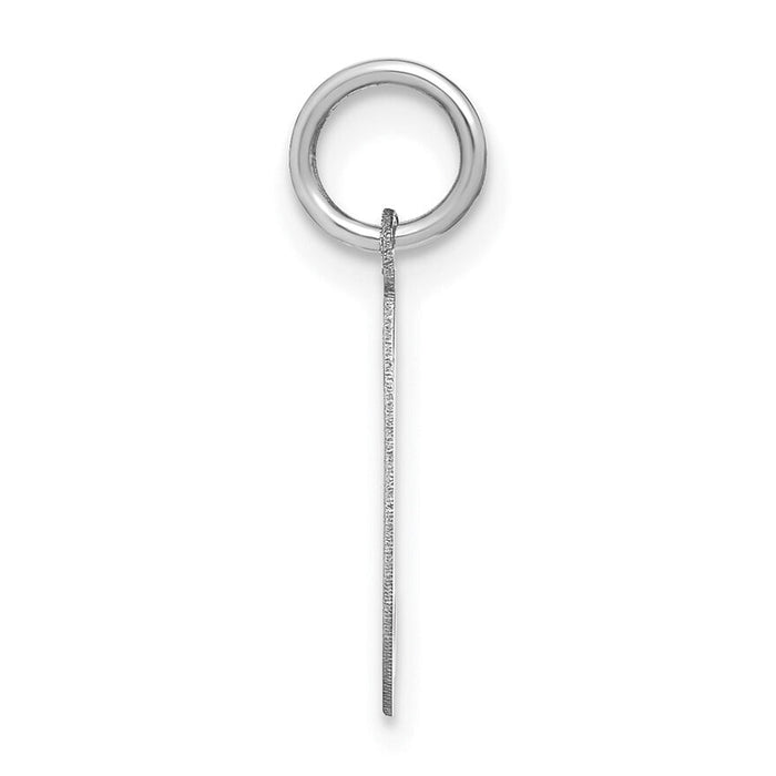14KW Lower case Letter L Initial Charm-XNA1307W/L