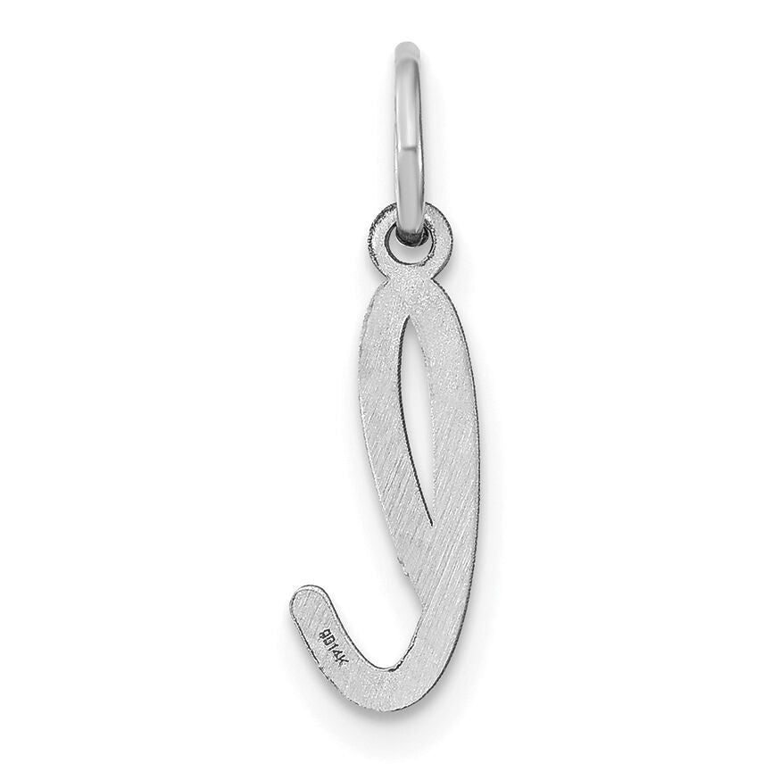 14KW Lower case Letter L Initial Charm-XNA1307W/L