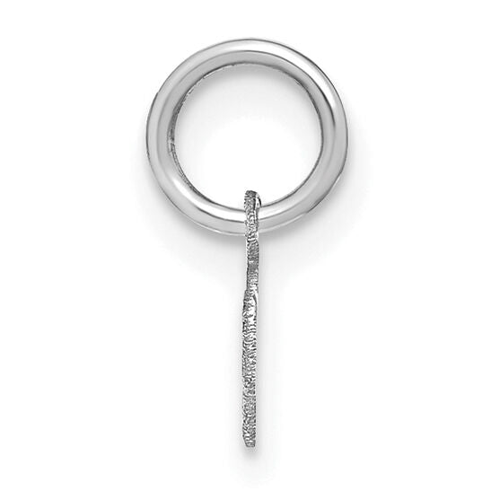 14KW Lower case Letter M Initial Charm-XNA1307W/M