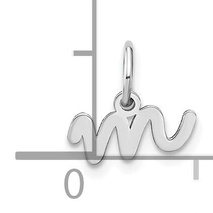 14KW Lower case Letter M Initial Charm-XNA1307W/M