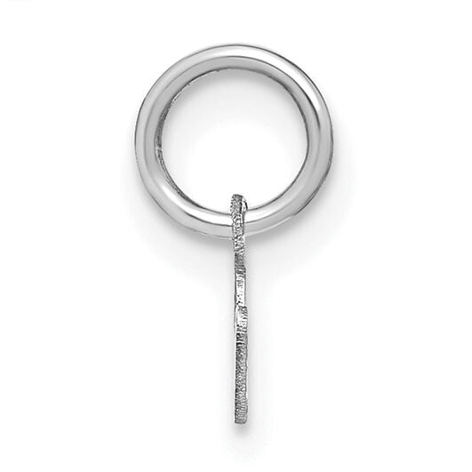 14KW Lower case Letter N Initial Charm-XNA1307W/N
