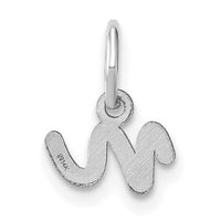 14KW Lower case Letter N Initial Charm-XNA1307W/N