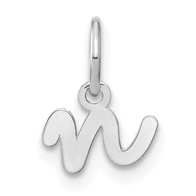 14KW Lower case Letter N Initial Charm-XNA1307W/N