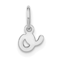 14KW Lower case Letter O Initial Charm-XNA1307W/O