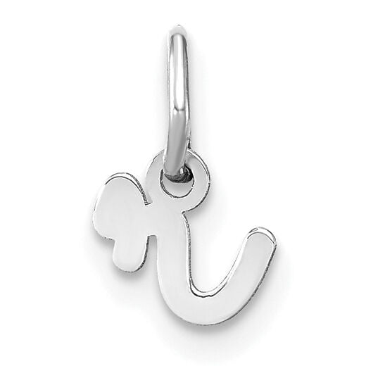 14KW Lower case Letter R Initial Charm-XNA1307W/R