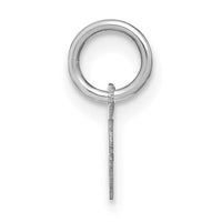 14KW Lower case Letter S Initial Charm-XNA1307W/S